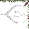 Wedding Jewelry For Brides Bridal Accessories Silver Jewellery Set