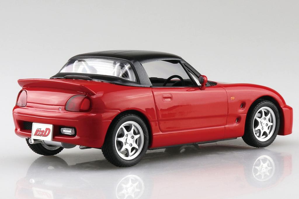 Aoshima Bunka Kyozai Initial D 17 Sakamoto EA11R Cappuccino Scale Plastic Model Molded In Color No. 1/24 Kit,