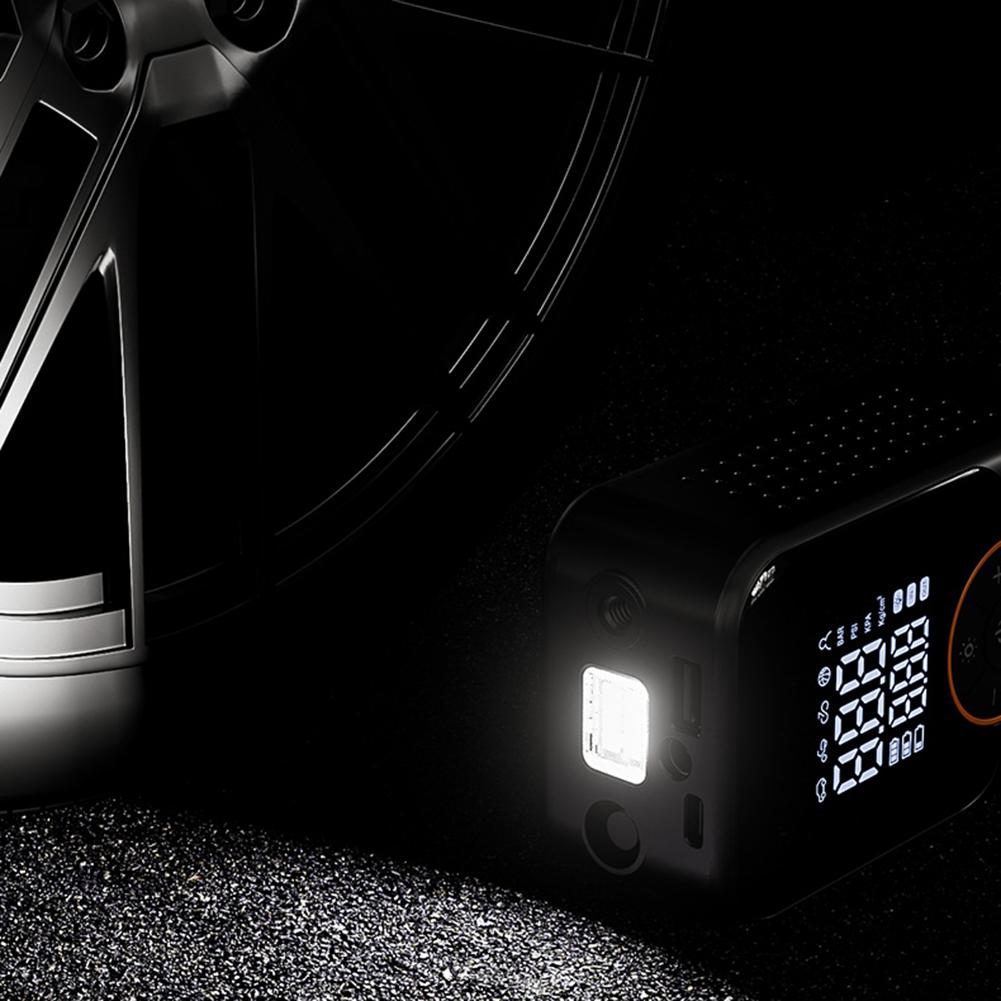 Tire Inflator Portable Inflation Air Pump with LED Display Tire Inflation Pump for Electric Motorcycle Bicycle