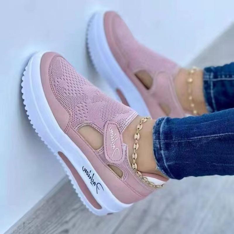 Fashion 2024 New Women Shoes Women Lightweight Comfortable Casual Shoes Outdoor  Breathable Platform Hollow Out Sneaker Zapatos De Mujer