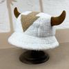 Windproof Fisherman Hat Thickened Plush Winter Warm Hat Warm Bucket Hat  Winter