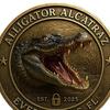 Crocodile Challenge Coin Heavy Duty Alloy Carved Crocodile Souvenir Coin