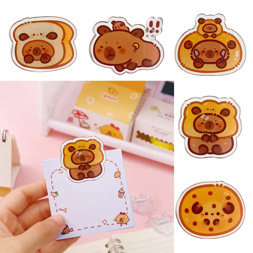 Office Supplies Capybara Note Holder School Supplies Cartoon File Folder New Guinea Pig Folder