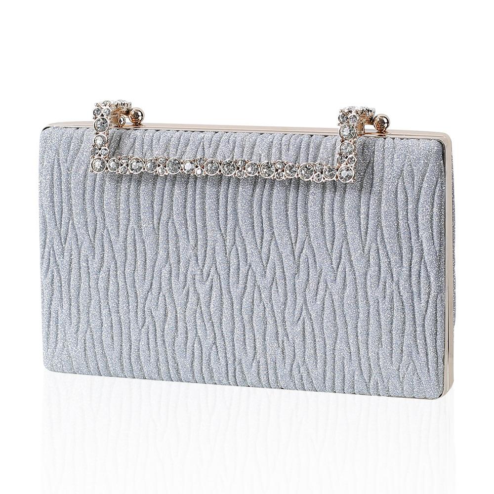 Royal Blue Bags Pleated Sling Clutch Evening Bag Female Cross Body Clutch Purses Bride Wedding Tendance 2026 Women's Handbag
