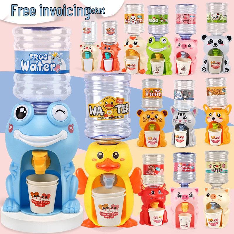 

Kindergarten Dollhouse Playset with Cartoon Water Dispenser for Girls Standard