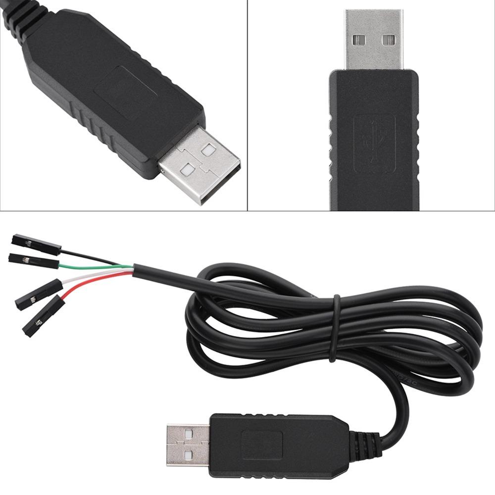 USB To COM/TTL USB to TTL Converter PL2303HX RS232 Serial Port Adapter  Data Transfer