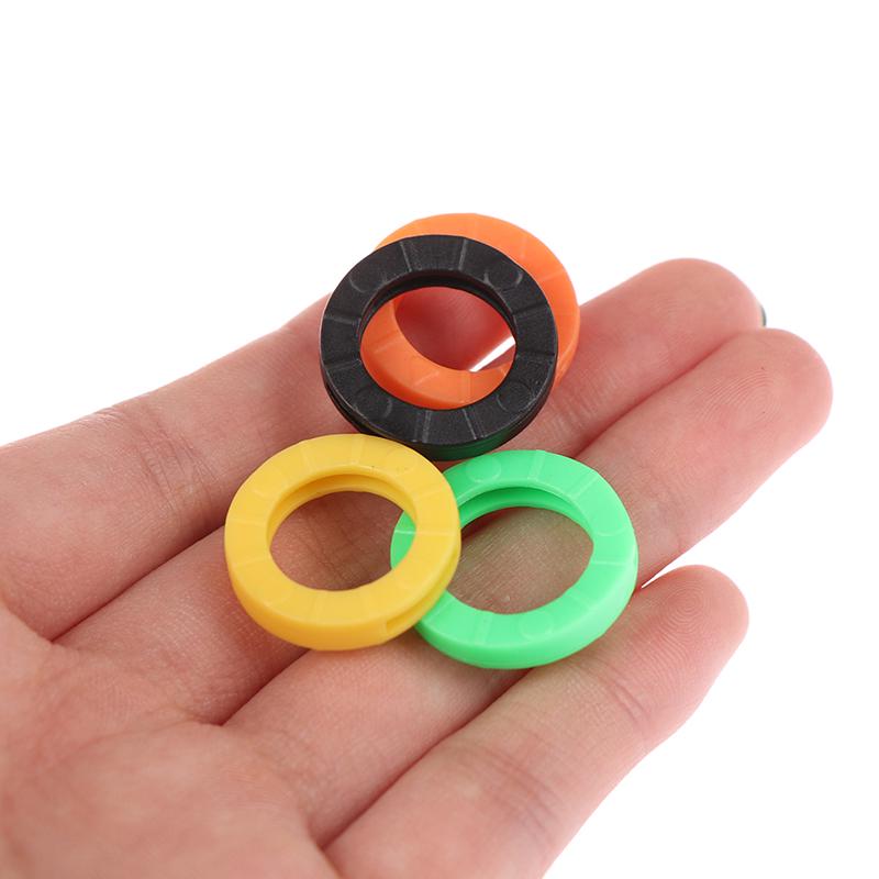 32X Bright Colors dutá silikonová krytka na klíče, která pokrývá topper dárek na klíče