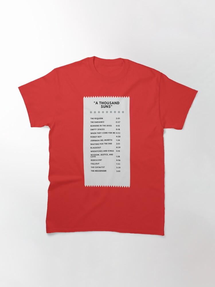 "A THOUSAND SUNS" CARTOON RECEIPT Classic T-Shirt