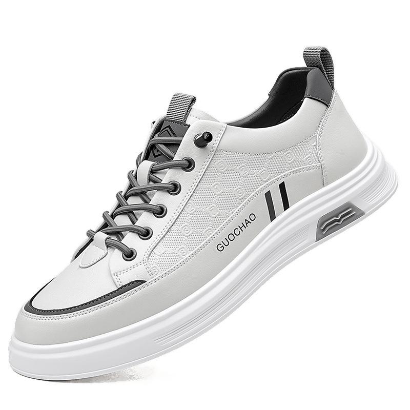 Men's Shoes Non-slip and Wear-resistant Running Shoes Low-top Thick Baseplate Shoes Single Shoes Casual Shoes Summer Sports Shoes 2025 Direct Sales