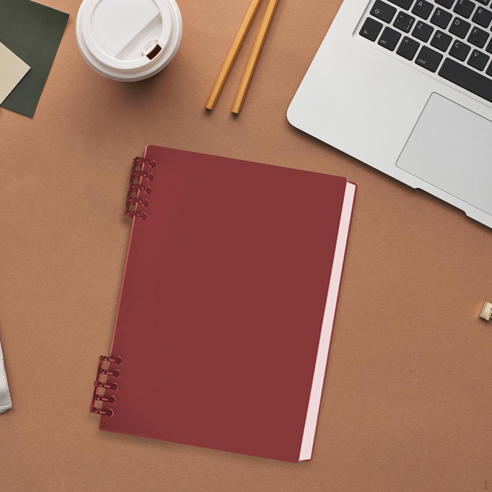 

Блокнот с отрывными листами, пустые спиральные журналы, креативный органайзер, плотная бумага, дневник, переплет