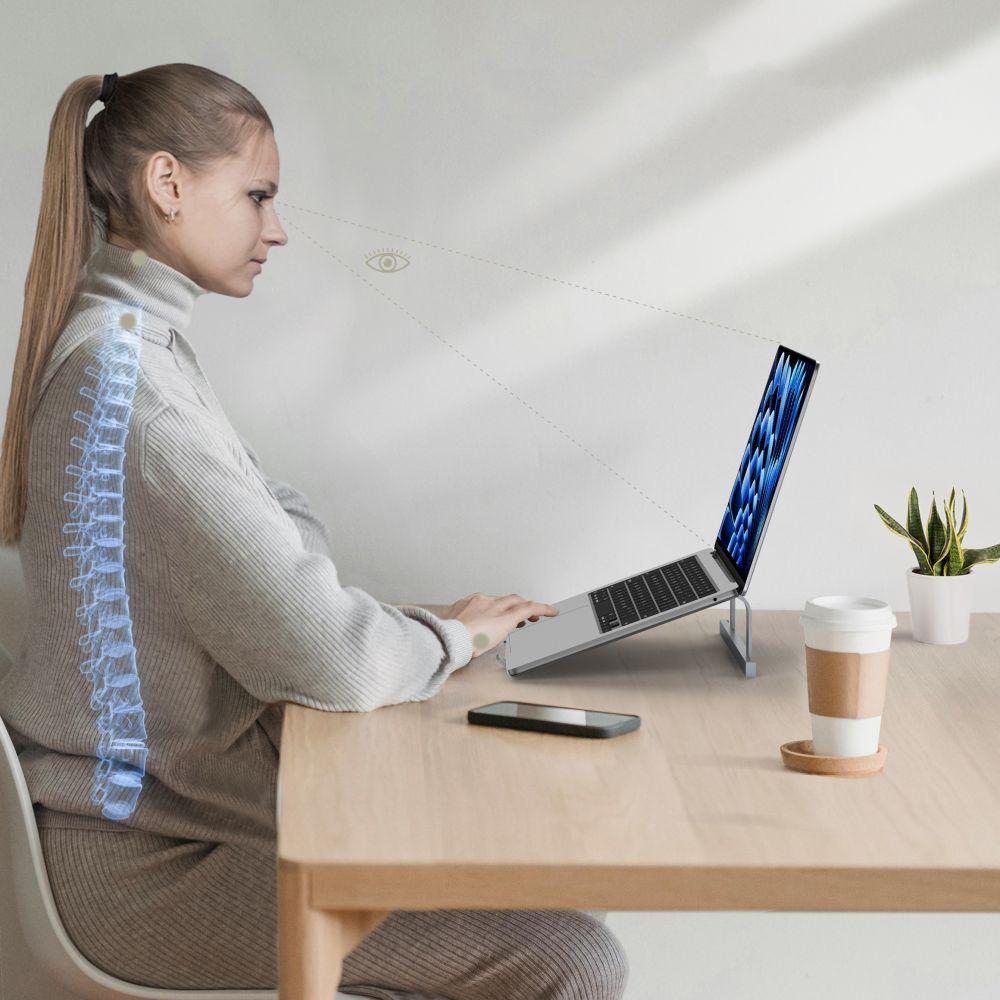 Tech-Protect Uls100 Universal Laptop Stand Silver
