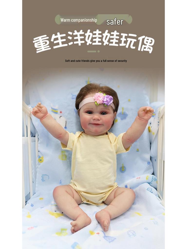 Handcrafted Reborn Doll Maddie with Exquisite 3D Skin Simulation