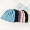 Women's Solid Color Breathable Sweat-Wicking Beanie - Elastic Slouchy Head Wrap for Street Dance and Postpartum Use