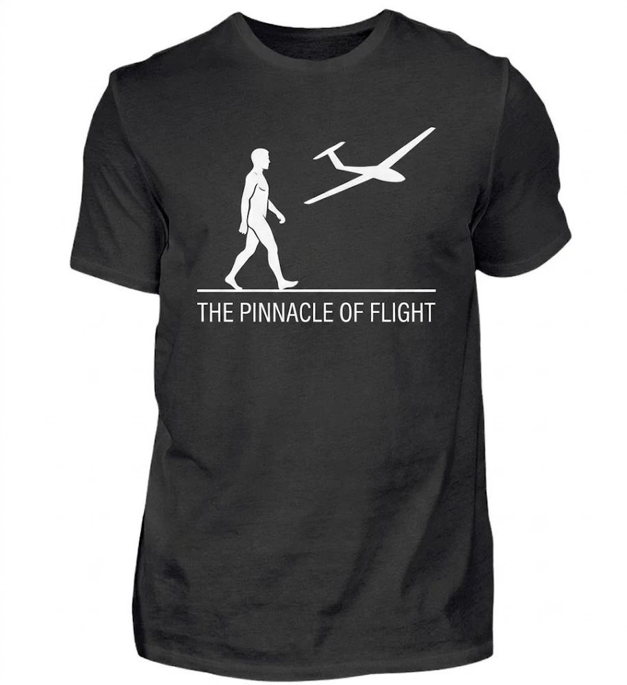 Glider Evolution Soaring Gliding Cross Country Flyer Black Tshirt 2XL