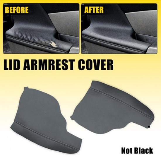 Pair Door Panels Armrest Cover Trim Dark Gray  Fits 2011-2016 2017 Honda Odyssey