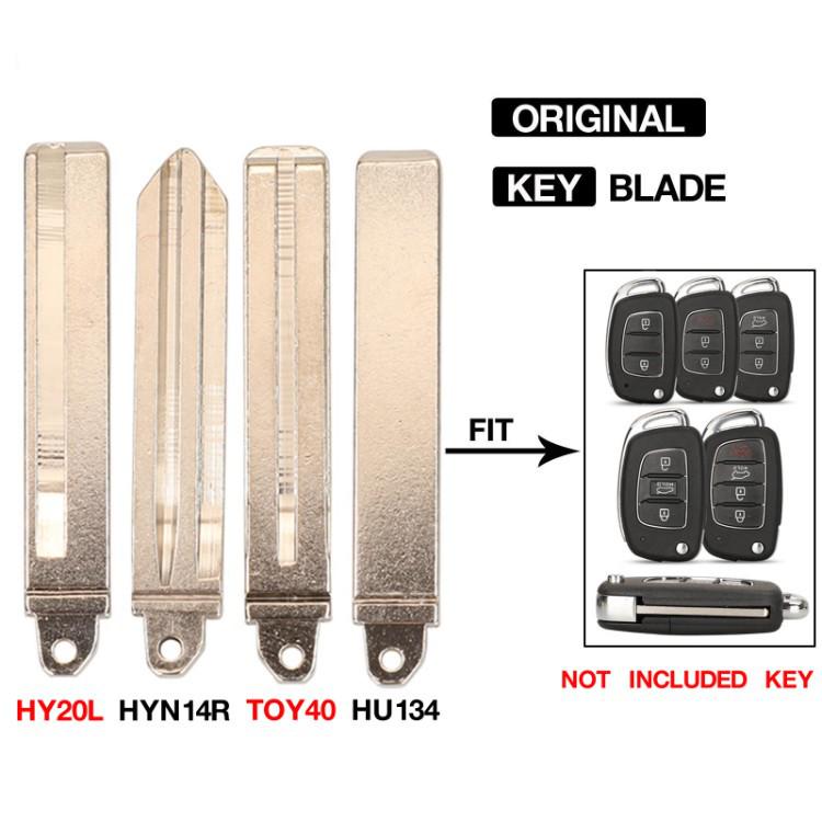 Modern Sonata Elite Remote Key Shell Replacement for Folding Car Key Blank HY20L/HY