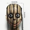 Halloween Mom Headgear Cosplay Costume Long Hair Women Headgear Scary Costumes Party Props Latex Headgear Face Cover 23X16X10cm