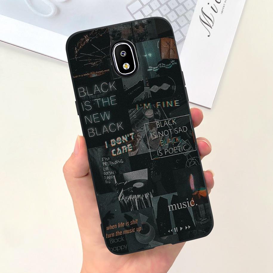 For Samsung Galaxy J7 J5 J3 2017 Case SM-J330F J530F J730F TPU Cover Fashion Pattern Soft Funda on Samsung J7 Pro 2017 Protector