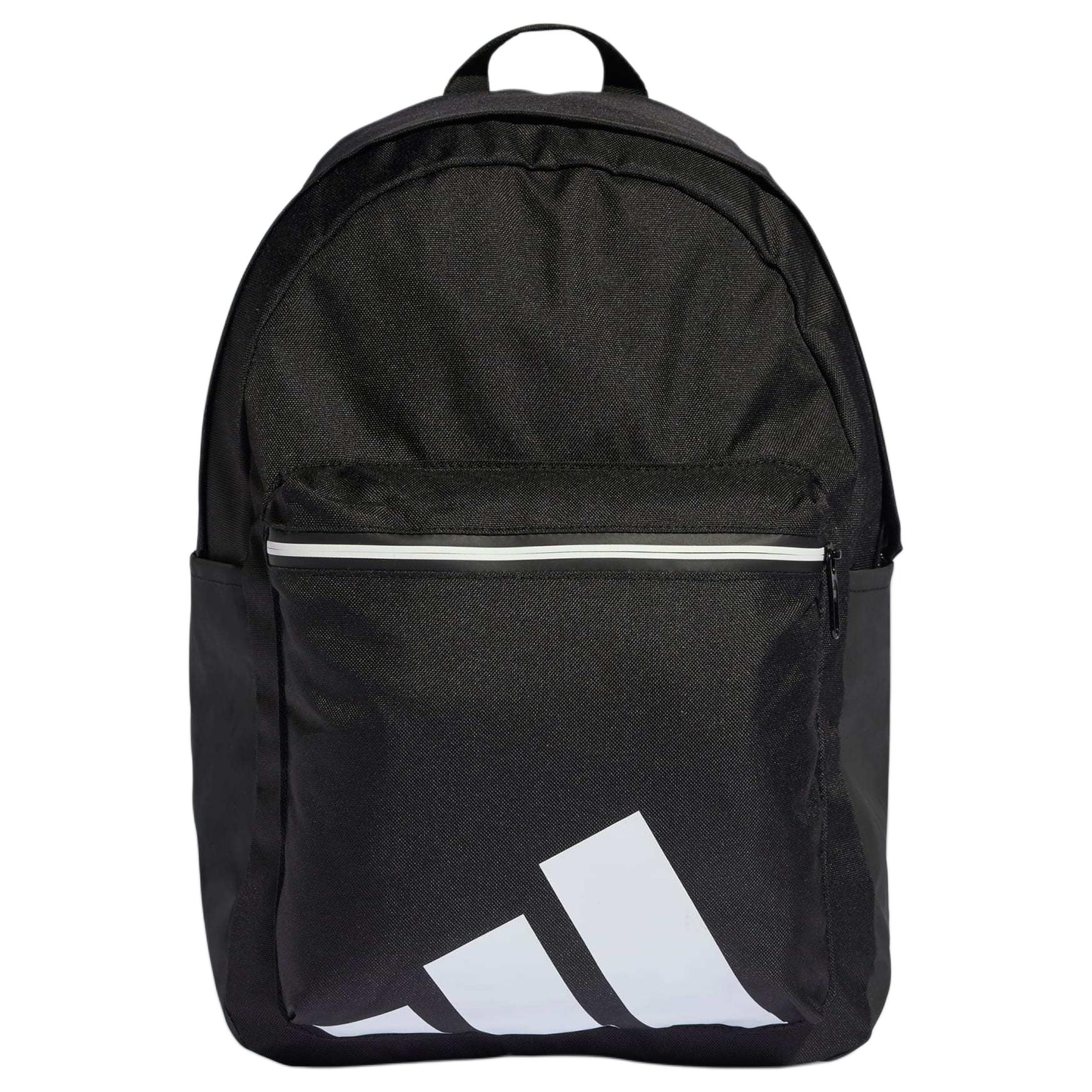 Adidas Logo Polyester Backpack Unisex Backpacks Black KA6768 Black