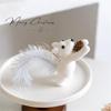 Durable Foam Christmas Squirrel Ornament Party Hanging Decoration For Homes Office Party Holiday Decorative Accent