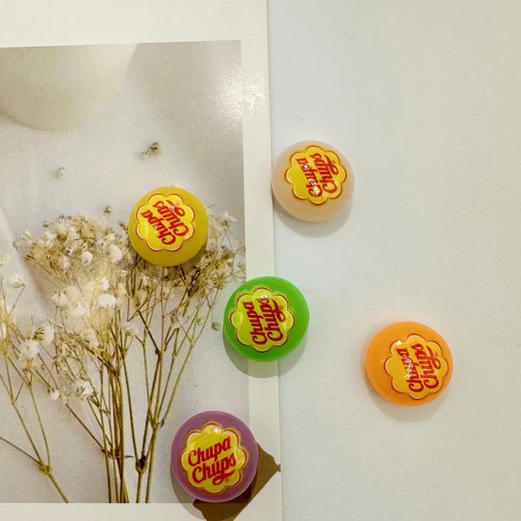 5 Stück Bunte Süßigkeiten Kühlschrankmagnete Schokoladenlutscher Für Kühlschrank Niedliche Wohnküchen-Dekorationen Po Aufkleber