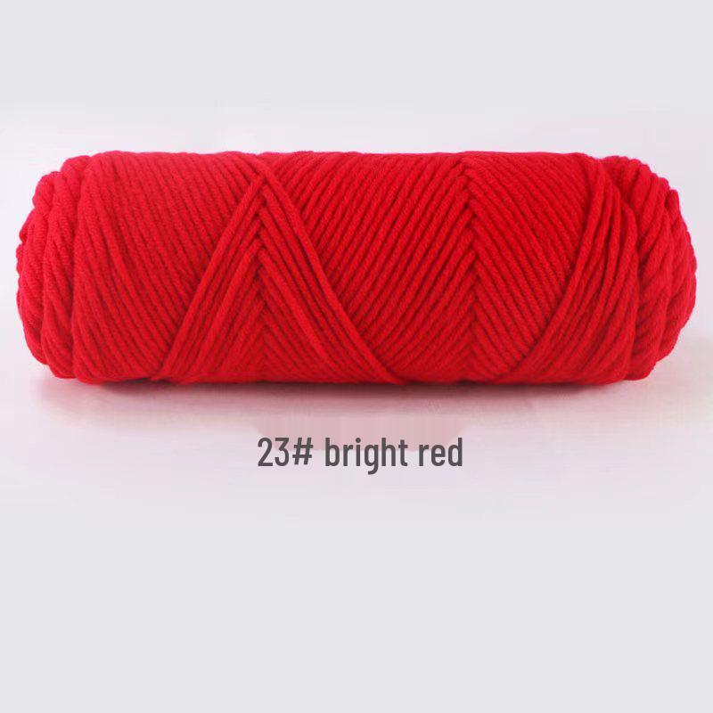8-Strand Lover's Cotton Knitting Yarn - Thick Wool Milk Cotton for Baby Yarn Knitting, Suitable for All Adults, Free Shipping
