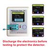 LCR TC1 1.8" TFT LCD Display Multi-meter Transistor Tester Diode Triode Capacitor Resistor Test Meter MOSFET NPN PNP Triac MOS