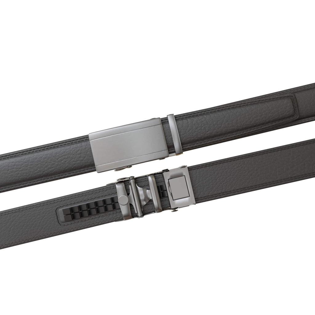 Herren Leder Automatik Gürtel XXL