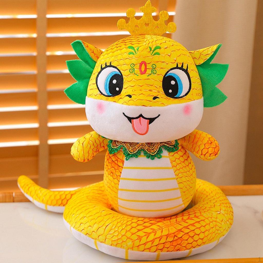 Snake Stuffed Animal Chinese Year Decoration Party Favor Figurine Festival Plush