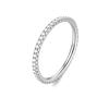 Wedding Band Rings for Women 925 Sterling Silver AAA Zircon Stackable Engagement Crossed Rings Simple Jewelry Party Gift