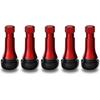 CKAuto TR413AC Chrome Rubber Snap-In Tire Valve Stems (5 Pack)