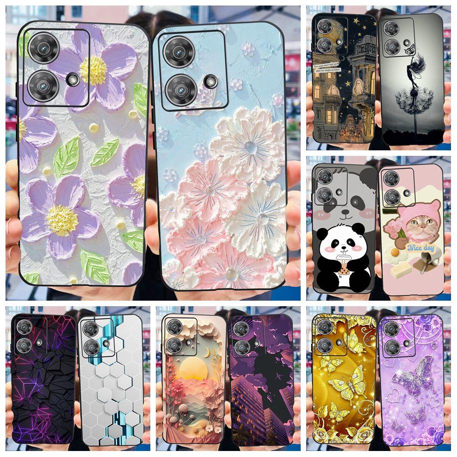 For Motorola Edge 40 Neo Case Soft Transparent Silicone Bumper Shockproof Cover For Moto Edge40 Neo Edge40Neo 5G XT2307-1 Fundas