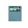 5-Piece Travel Makeup Brush Set with Mirror Box - Includes Foundation and Eye Detail Brushes