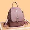 Backpack Outdoor Casual Backpack Soft Leather Large Capacity Everyday Bag School Bag