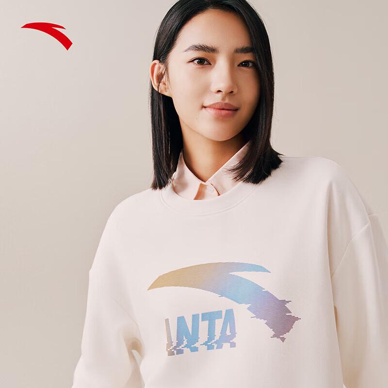 Anta Unisex Fleece Lined Crewneck Sweatshirt