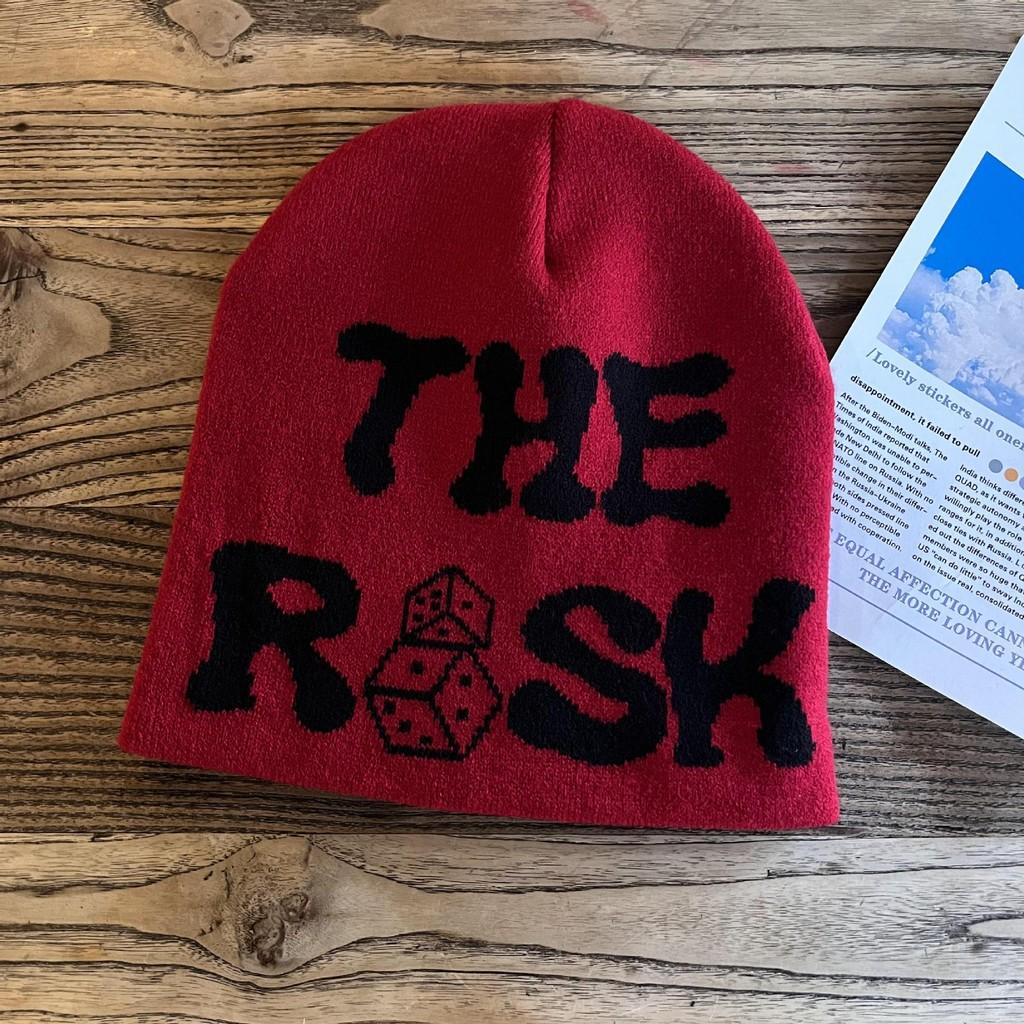 Acrylic Knit Beanie Hat For Men And Women With Letter Embroidery Winter Warmth Fashion Accessory