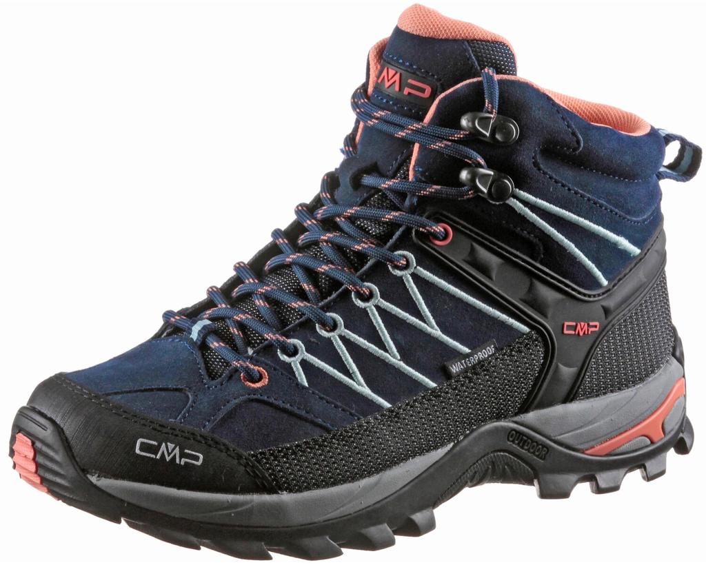 Trekingová obuv CMP Rigel Mid Waterproof Dámská b.modrá/giada/broskvová