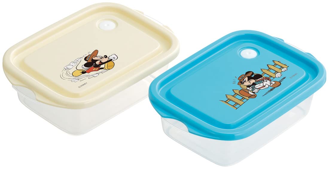 

Skater Seal Container 500ml Set of 2 Disney Mickey Modern Comics Made in Japan FCN2WAG-A