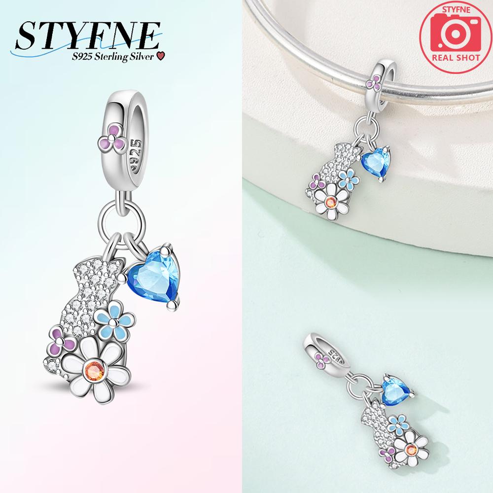 

Charm Bead Components Plata Originales Elephant Flower Bead Components Designed For Charm Bead Components Copper Metal Bracelet High Quality Fine