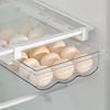 Transparent Refrigerator Egg and Produce Storage Box