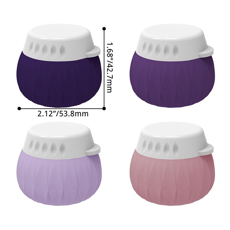 4Pcs 35Ml Soft Silicone Lotion Container Squeeze Tube Leak-Proof Empty Bottle Portable Travel Shampoo Refillable Bottles