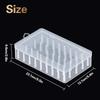 42-axis Needle and Thread Box - Home Storage Box - Multi-functional Transparent Needle and Thread Set - Thread Box