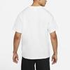 Nike Solid Color Sport Crew Neck T-Shirt Men Tops White CQ4006-100