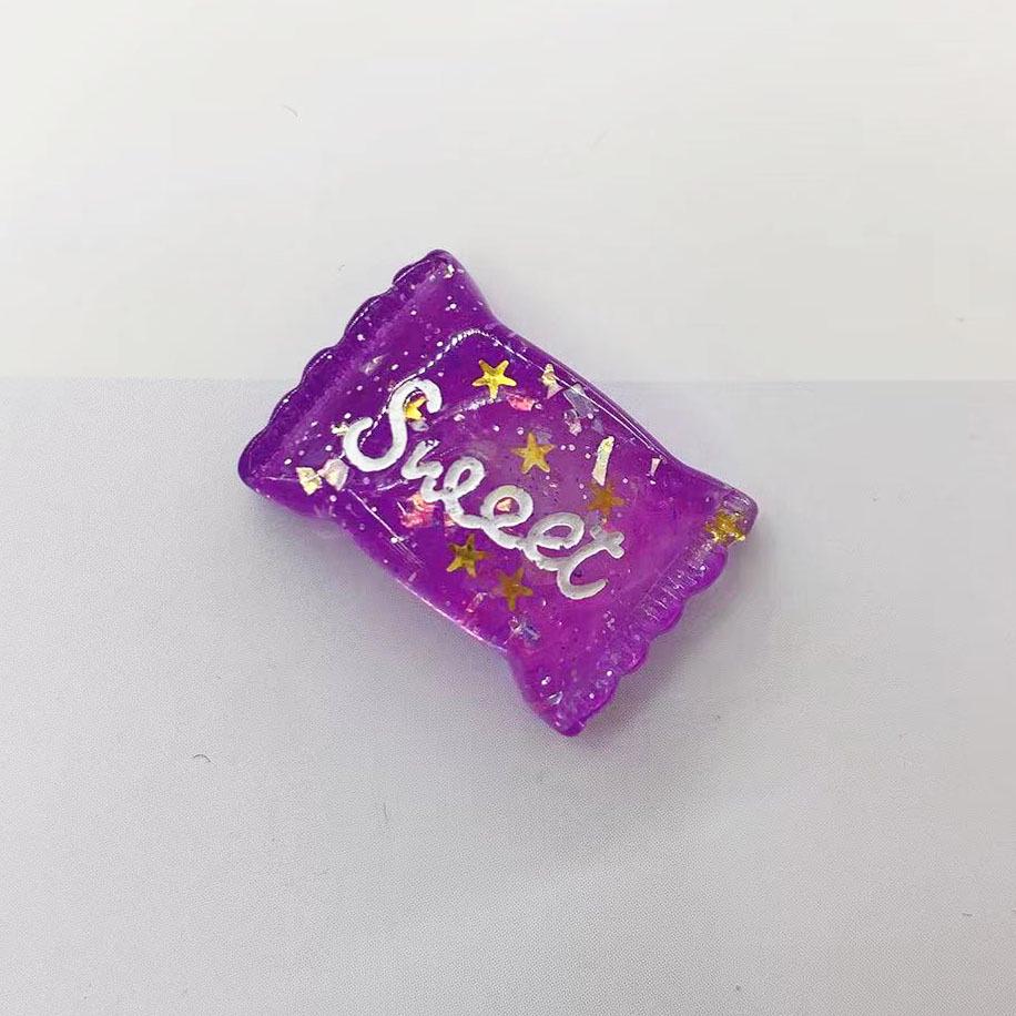 Resin Starry Sky Gradient Phone Charm & Hair Accessory Stickers Kit
