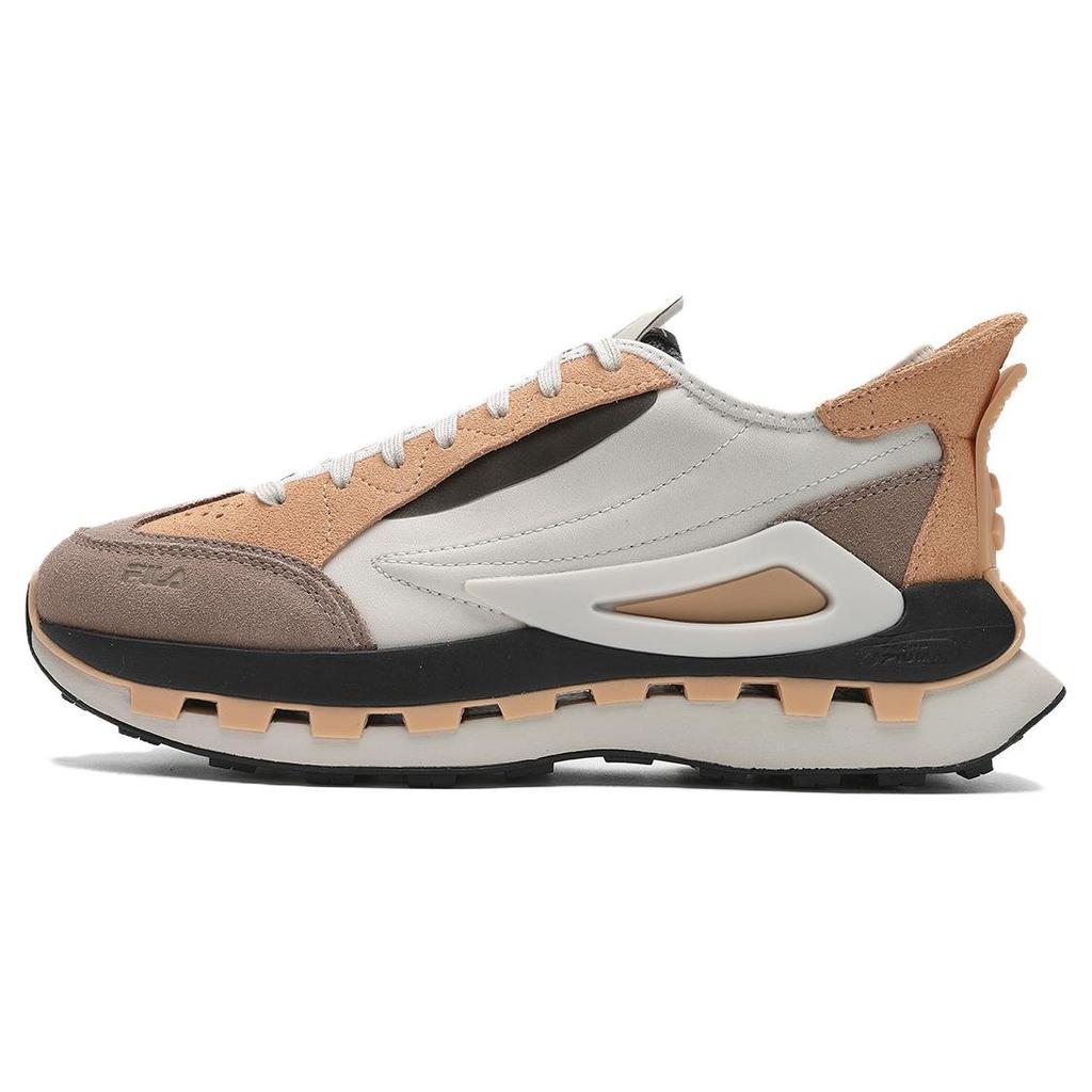 FILA KM Lace-Up Shock Absorbing Low-Top Running Shoes Women sneaker Brown F12W341119FMS