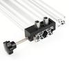 M6 Double Hole Punching Drilling Helper Assistant 2020/2040/3030/3060/4040, Simplifies Electronic Equipment Installation