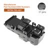 Car Electric Power Window Control Lifter Switch Glass Elevator Push Button for 35750-TE0-A01 35750-TE0-A02 35750-TE0-A32