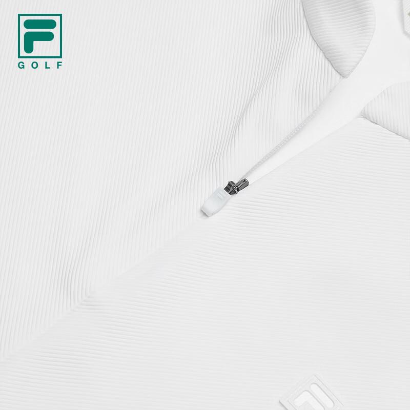 FILA Women's Golf Half-Zip Knit Short Sleeve T-Shirt