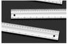 90° Aluminum Corner Woodworking Level & Triangle Steel Ruler