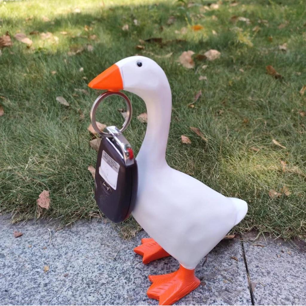 Popular magnet duck creative DIY duck ornament resin decoration design